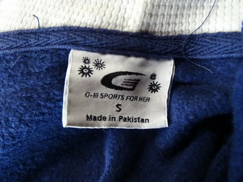Sudadera con capucha Columbus azul marino con cremallera completa NHL - Imagen 5 de 7