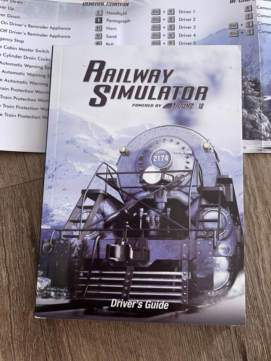 Train Railroad Simulator Trainz 12 - PC Video Game w/ Manual Train Railroad Simulator Trainz 12 - PC Video Game w/ Manual