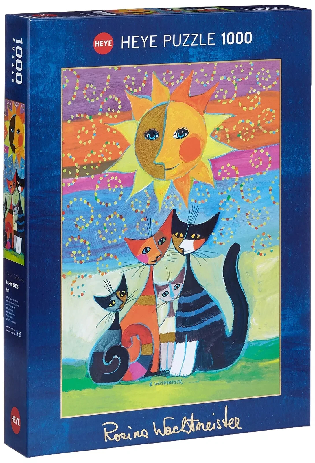 HEYE PUZZLE 1000 PEZZI ROSINA WACHTMEISTER SUN  50x70cm  ART 29158