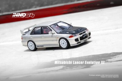 inno 三菱Evolution III マレーシア限定 1/64 inno 三菱Evolution III マレーシア限定 1/64 - メルカリ