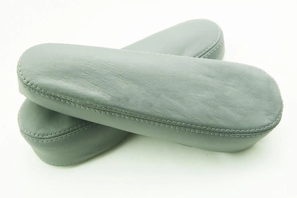 Seat Armrest Leather Synthetic for Chevrolet Express 1500 2500 3500 03-17 Gray - Image 3 of 4