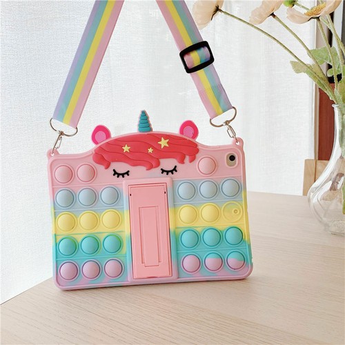 For iPad 5 6 7 8 9th Gen Air 3 4 Mini Pro 11 Unicorn Kids Shockproof Case Cover - Picture 2 of 42