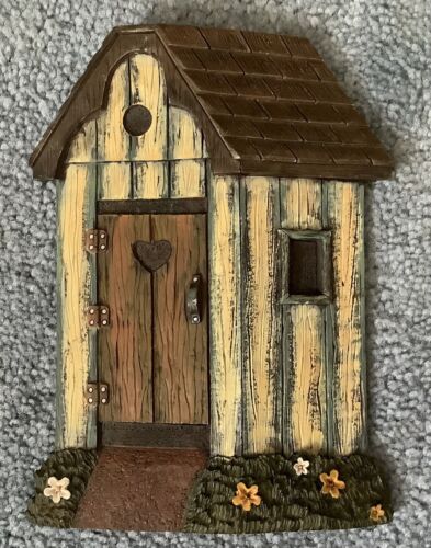 Outhouse Rustic Bathroom Wall Hanging Plaques ~ Set Of 3~ Resin - Picture 4 of 5