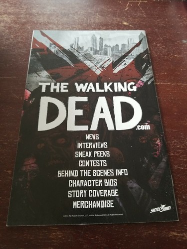 The Walking Dead Issue #1 Sacramento Wizard Comic Con Exclusive - Picture 2 of 2