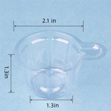 Disposable Urine Cups Plastic Specimen cups for Ovulation/PH Test 30ML/1OZ