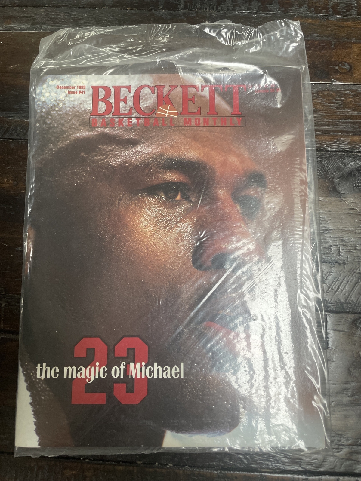 December 1993 Beckett Basketball Magazine Issue #41: Michael Jordan