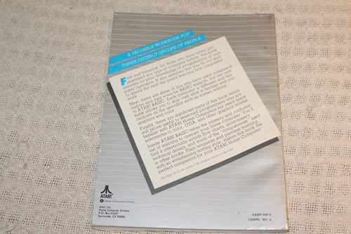 Libro básico Inside Atari 1983 de Bill Carris - Imagen 2 de 3