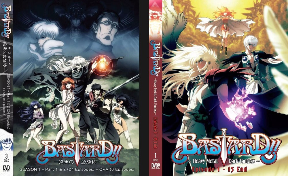 ANIME~DVD BASTARD!! SEASON 1-2 VOL.1-39 END + OVA 1-6 *ENGLISH