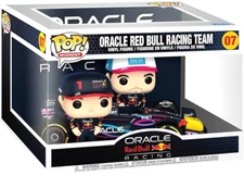 FUNKO POP RED BULL RACING MAX VERSTRAPPEN & PEREZ #07 ORACLE NEW NICE BOX DELUXE