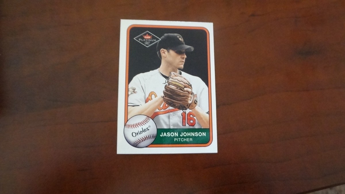 2001 FLEER PLATINUM # 358 JASON JOHNSON BASEBALL CARD | eBay