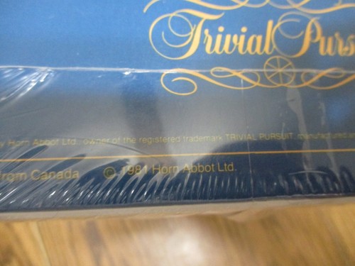 RARE NEW SEALED 1981 TRIVIA PURSUIT MASTERGAME GENIUS EDITION SELCHOW RIGHTER - Picture 5 of 5