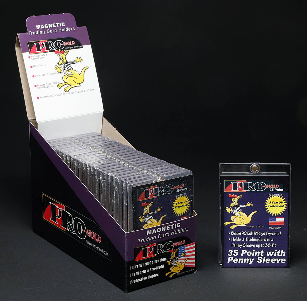 card display case risers Magnetic Card Holders 35pt – Vault X US