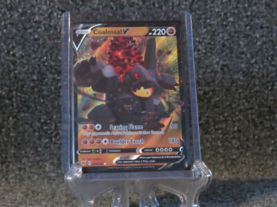 Pokemon: Coalossal V SWSH04: Vivid Voltage | eBay