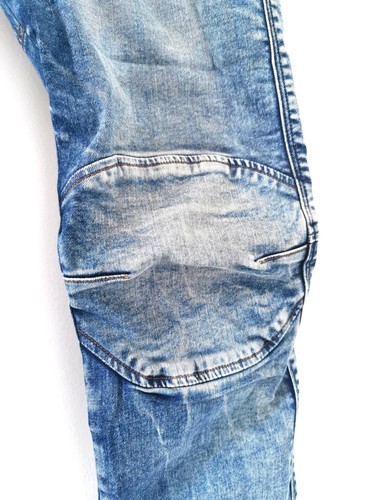 Pantalones de mezclilla ajustados G-Star Raw 5620 Elwood para hombre con cremallera hasta la rodilla 32x32 nuevos - ¡¡ARTÍCULO AGOTADO!!! - Imagen 9 de 13