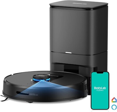 360 Botslab S8+ Saugroboter / Wischmop 4L Selbstentleerstation Weihnachtsgeschenk