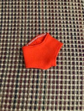 VINTAGE BARBIE MIDGE ORANGE SWIMSUIT BOTTOM-EARLY 1960s 