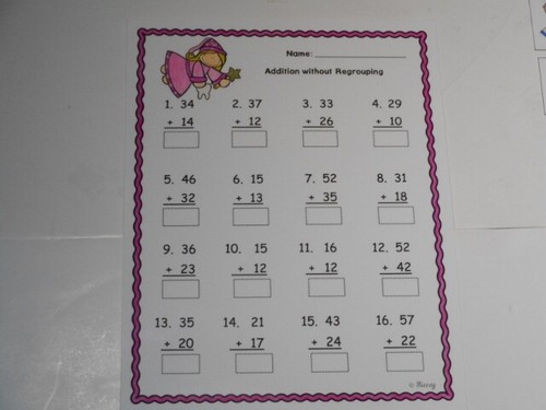 Dental Health Reading & Math Primary Level Activity Set Laminated Brand New Cute - Picture 3 of 12