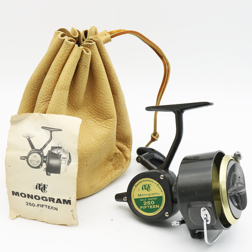 Vintage ABERCROMBIE & FITCH Monogram 250 Fifteen Salt Water Spin Fishing REEL