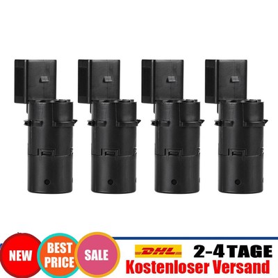 4Pcs Car PDC Parking Sensor For Audi A6 4B / C5 4F2 / C6 4FH / C6 4F5 / C6