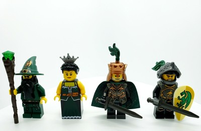 lego green dragon castle