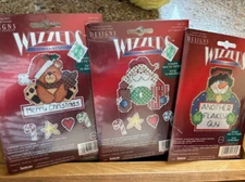 3 Designs For The Needle Janlynn Wizzers Ornament Cross Stitch Kit LOT