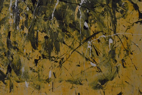 Jackson Pollock Inspired, painting,60”x48”Acrylic,Abstract,48extra Large, Modern - Picture 11 of 12
