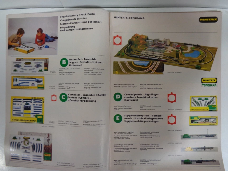 Catálogo Trix Minitrix N 1:160 1971/72 Foto 4 de 4