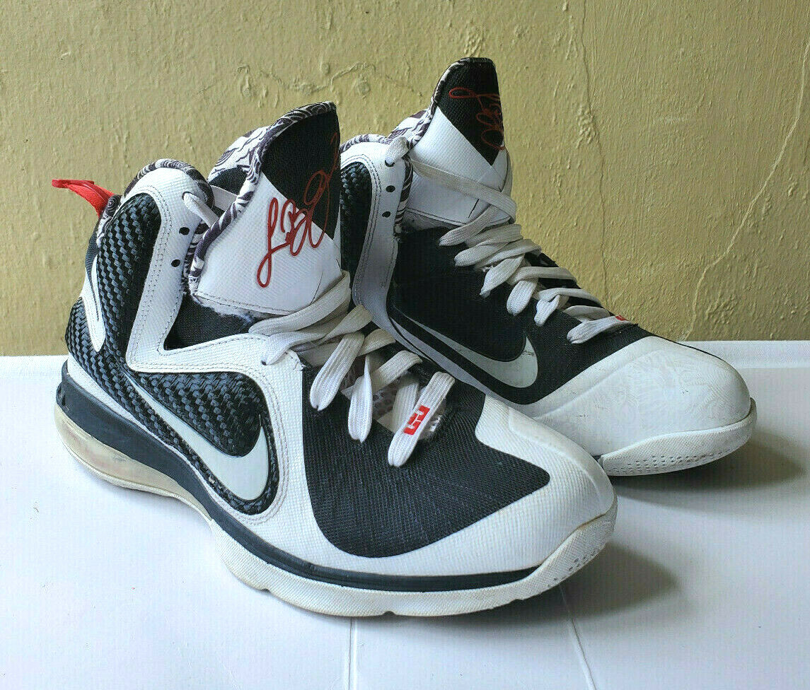 Nike 469764 LeBron 9 IX freegums  men\'s Size 7.5 Black White Basketball Shoes 2011 Nike Lebron 9 IX Freegums Miami Exclusive Collector Box  main image 4