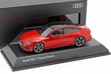 Audi RS 7 Sportback 1:43 Modellauto Tangorot (5011917031 Audi RS7 Sportback 1:43 Modellauto 5011917031 Miniatur