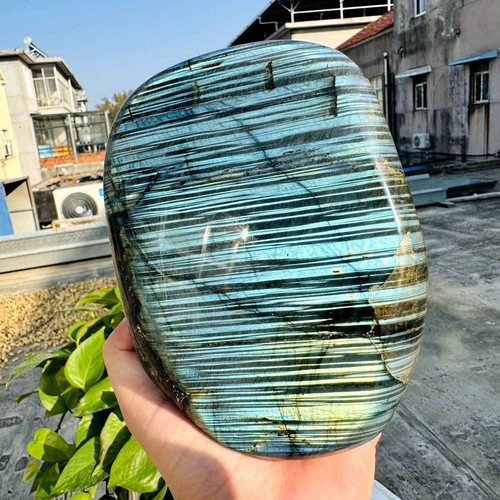 5.11LB Natural Gorgeous Labradorite QuartzCrystal Stone Specimen Healing