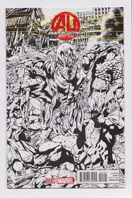 Age of Ultron #1 (Brian Hitch 1 in 100 Sketch Variant Cover) 2013 Limited Series