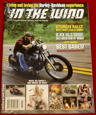 NEW In The Wind Magazine March 2012 #148 by Easyriders NEW Condition