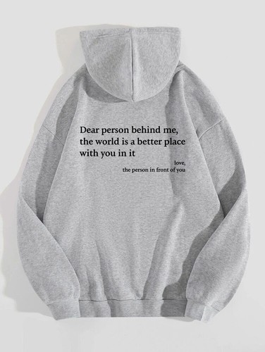 💖"You Are Enough" Printed Hoodie Mental Health Awareness, Suicide Prevention UK - Picture 18 of 30