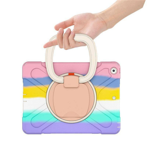 Für iPad 6/7/8/9/10/11. Gen stoßfeste robuste drehbare Ständer Riemen Hülle Cover - Bild 8 von 123