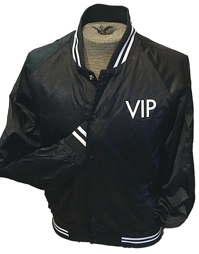 Keith Urban VIP Graffiti U Men's Size Large Black Nylon Jacket Country Music - Picture 4 of 11