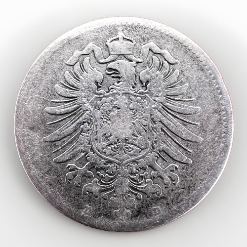 1 Mark D 1876 Deutsches Reich KM#7 5.22gr L512 - Picture 2 of 2