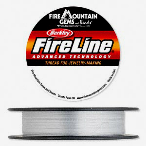 Berkley Fireline .08 Crystal, Polyethyene Fishing Line, 2lb Test