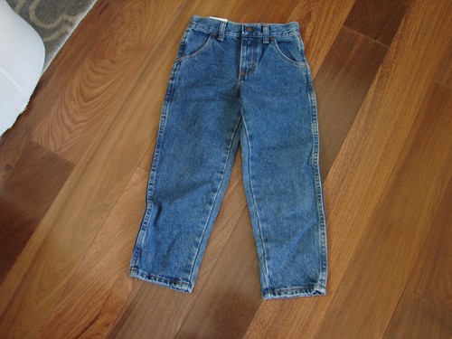 Boys Youth Toughskins Double Knee Relaxed Fit Denium Jeans Size 5 Reg New - Picture 2 of 5