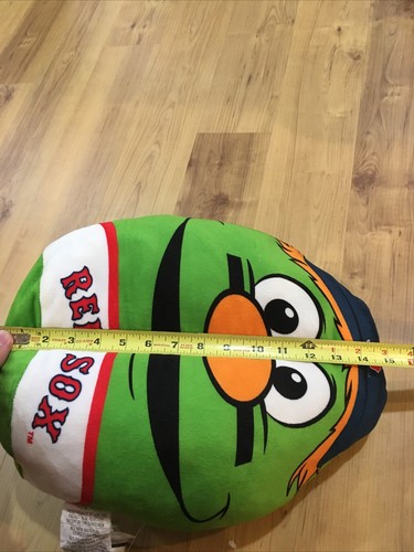 MLB Boston Red Sox Wally Green Monster Mascot Pillow Plush stuffed Collectibles - Picture 11 of 11