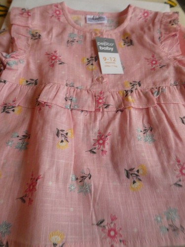 brand new pink floral top pep and co 9 - 12 months - Picture 7 of 11