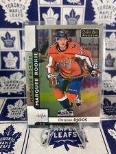 2017-18 O-Pee-Chee Platinum Marquee Rookies Christian Djoos #188 Rookie RC