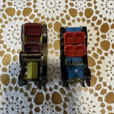 Vintage Matchbox 1906 Rolls Royce Silver Ghost And Ziss Model Phaeton 1904