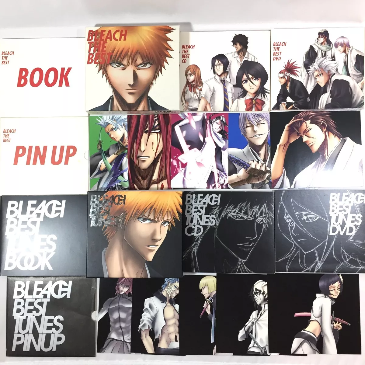 bleach manga, cd, dvd lot Disc Anime