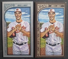 2015 TOPPS GYPSY QUEEN UBALDO JIMENEZ #298 SP SILVER #/199 MINI + BASE CARD MINI
