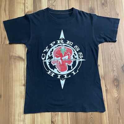 90's オリジナル \" CYPRESS HILL \" ラップ Tシャツ CYPRESS HILL Experience T-shirt - 90s Vintage Hip Hop Rap Tee