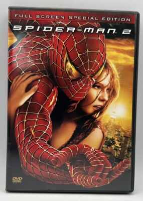 Spider-Man 2 Full Screen Special Edition Tobey McGuire Free Shipping 2004