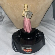 Vintage Modernfold By Newcastle Ceramic  Standing Lady Ashtray, 1950’s??