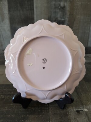 Vintage H&C Czech Rosa Porcelain Porcelain Pink Floral Gold Trim