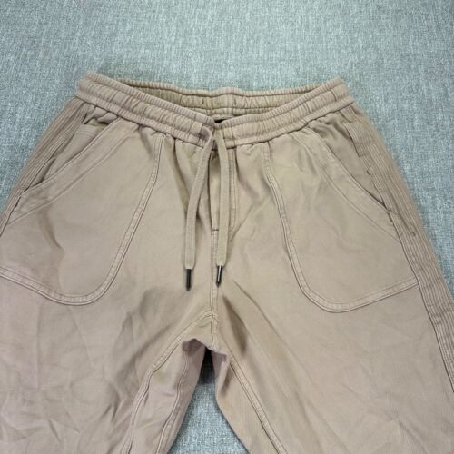 Athleta Farallon Jogger Pants Womens Size 6P Brown Pockets Elastic Waist - Picture 2 of 9