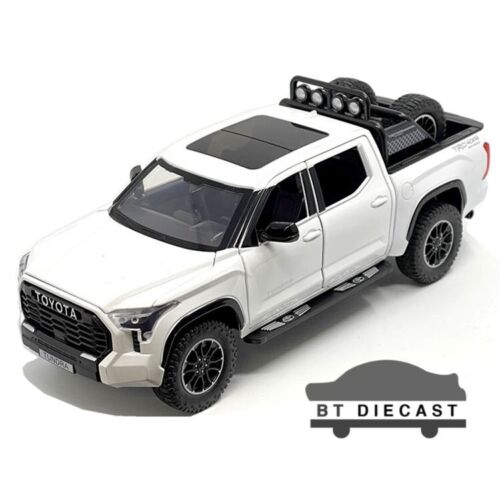 Mijo Exclusive 2023 Toyota Tundra Pick Up Truck 1/24 weiß H08555R WH